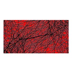 Neurons Cells Train Link Brain Satin Shawl