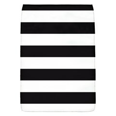 Black And White Large Stripes Goth Mime French Style Removable Flap Cover (s) by genx