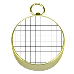 Aesthetic Black And White Grid Paper Imitation Gold Compasses by genx