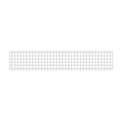 Aesthetic Black And White Grid Paper Imitation Flano Scarf (mini) by genx