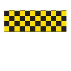 Checkerboard Pattern Black And Yellow Ancap Libertarian Memory Card Reader (stick) by snek