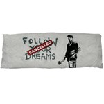 Banksy graffiti Original Quote Follow your dreams CANCELLED cynical with painter Body Pillow Case Dakimakura (Two Sides) Front