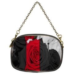 Roses Rouge Fleurs Chain Purse (one Side) by kcreatif