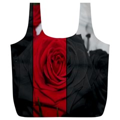 Roses Rouge Fleurs Full Print Recycle Bag (xl) by kcreatif