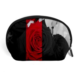 Roses Rouge Fleurs Accessory Pouch (large) by kcreatif