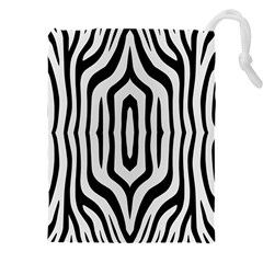 Abstrait Zèbres Taches Drawstring Pouch (4xl)