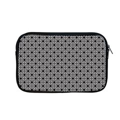 Pattern Formes Ronds Noir/blanc Apple Macbook Pro 13  Zipper Case by kcreatif