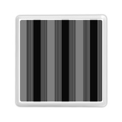 Pattern Bandes Gris/noir Memory Card Reader (square)