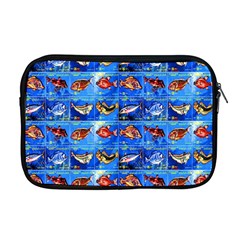 Fish Stamp 2 Apple Macbook Pro 17  Zipper Case by ArtworkByPatrick