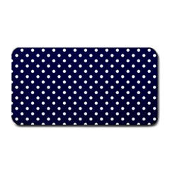 Pois Blanc/marine Medium Bar Mats by kcreatif