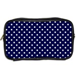 Pois Blanc/Marine Toiletries Bag (Two Sides) Back