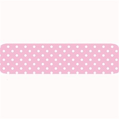 Pois Blanc/rose Large Bar Mats by kcreatif