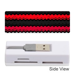 Chevrons Rose/gris Memory Card Reader (stick) by kcreatif