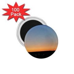 Photo Coucher Du Soleil Bleu/orange 1 75  Magnets (100 Pack)  by kcreatif