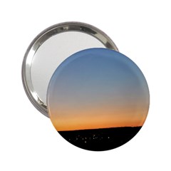 Photo Coucher Du Soleil Bleu/orange 2 25  Handbag Mirrors by kcreatif