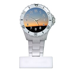 Photo Coucher Du Soleil Bleu/orange Plastic Nurses Watch by kcreatif