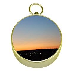 Photo Coucher Du Soleil Bleu/orange Gold Compasses by kcreatif