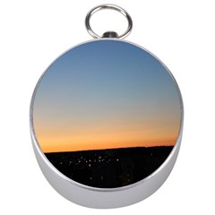 Photo Coucher Du Soleil Bleu/orange Silver Compasses by kcreatif