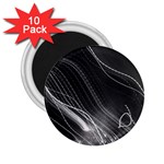 Photo Lumière Noir/Gris 2.25  Magnets (10 pack)  Front