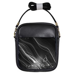 Photo Lumière Noir/gris Girls Sling Bag by kcreatif