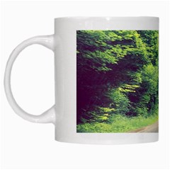 Photo Vue Sur Forêt  White Mugs by kcreatif