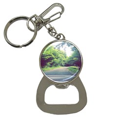 Photo Vue Sur Forêt  Bottle Opener Key Chain by kcreatif