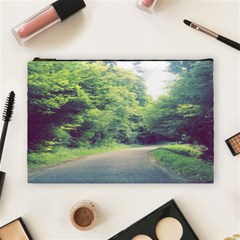 Photo Vue Sur Forêt  Cosmetic Bag (large) by kcreatif