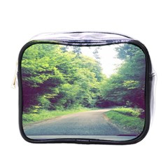 Photo Vue Sur Forêt  Mini Toiletries Bag (one Side) by kcreatif