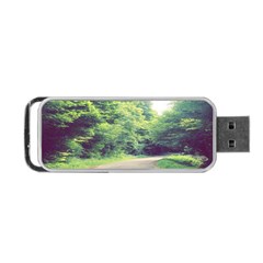 Photo Vue Sur Forêt  Portable Usb Flash (two Sides) by kcreatif