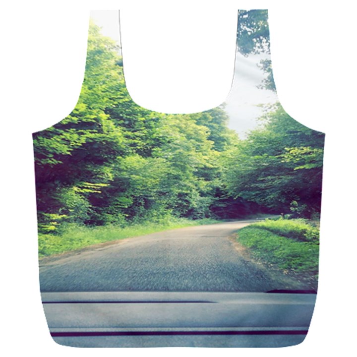 Photo Vue sur Forêt  Full Print Recycle Bag (XXXL)