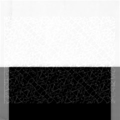 Pattern Abstrait Blanc/noir Rectangular Jigsaw Puzzl by kcreatif