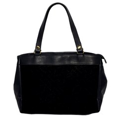 Pattern Abstrait Blanc/noir Oversize Office Handbag by kcreatif