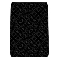 Pattern Abstrait Blanc/noir Removable Flap Cover (l) by kcreatif