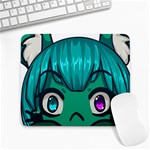 smols watching Large Mouse Pad (Rectangle) Front