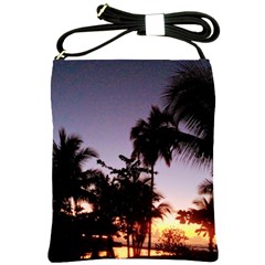 Puerto Rico Sunset Shoulder Sling Bag by StarvingArtisan