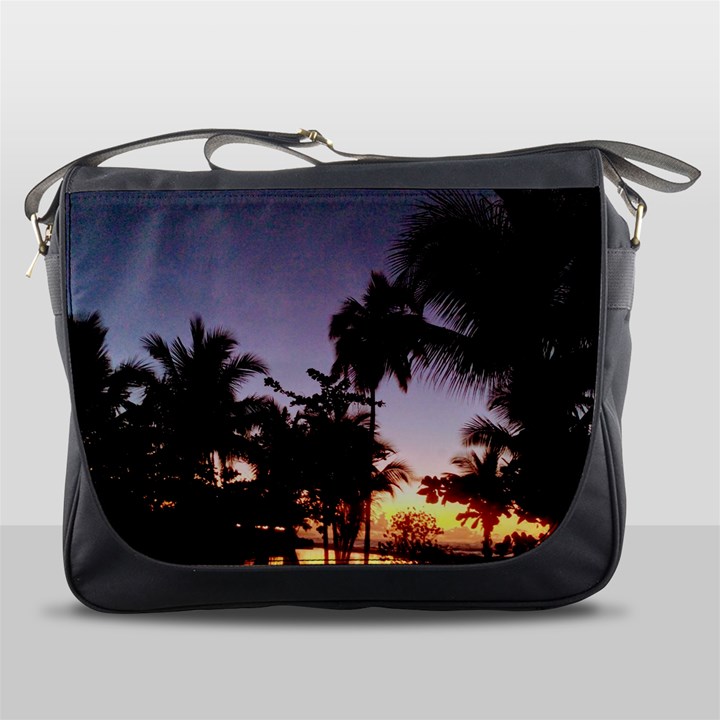 Puerto Rico Sunset Messenger Bag