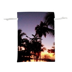 Puerto Rico Sunset Lightweight Drawstring Pouch (l)