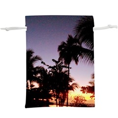 Puerto Rico Sunset  Lightweight Drawstring Pouch (xl)