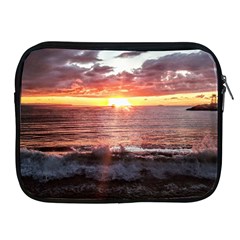 Sunset On The Ocean In Puerto Rico Apple Ipad 2/3/4 Zipper Cases by StarvingArtisan