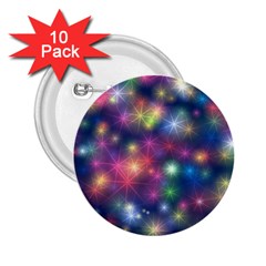 Abstract Background Graphic Space 2 25  Buttons (10 Pack)  by Bajindul