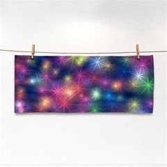 Abstract Background Graphic Space Hand Towel by Bajindul