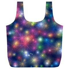 Abstract Background Graphic Space Full Print Recycle Bag (xxxl)