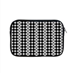 White Plaid Texture Apple Macbook Pro 15  Zipper Case