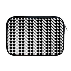 White Plaid Texture Apple Macbook Pro 17  Zipper Case by Mariart