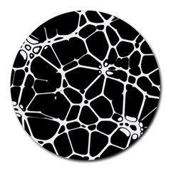 Neurons Braid Network Wattle Yarn Round Mousepads