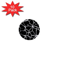 Neurons Braid Network Wattle Yarn 1  Mini Buttons (10 Pack)  by HermanTelo