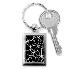 Neurons Braid Network Wattle Yarn Key Chain (rectangle) by HermanTelo