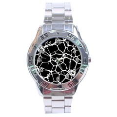 Neurons Braid Network Wattle Yarn Stainless Steel Analogue Watch