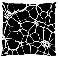 Neurons Braid Network Wattle Yarn Large Cushion Case (one Side) by HermanTelo