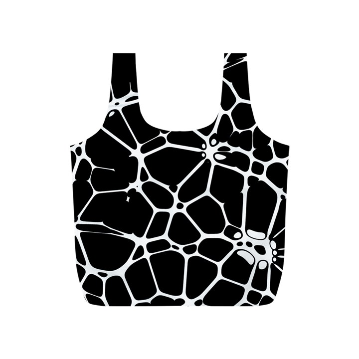 Neurons Braid Network Wattle Yarn Full Print Recycle Bag (S)